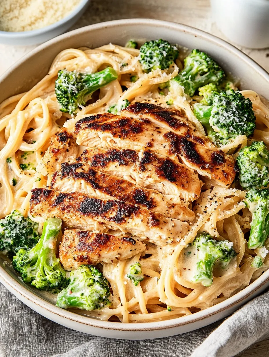Light Chicken Alfredo – Creamy & Guilt-Free