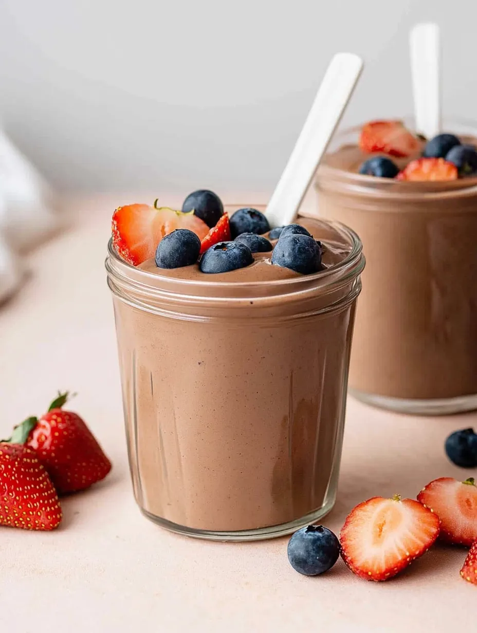 Thick & Dreamy Chocolate Protein Pudding – Nutritious & Tasty!