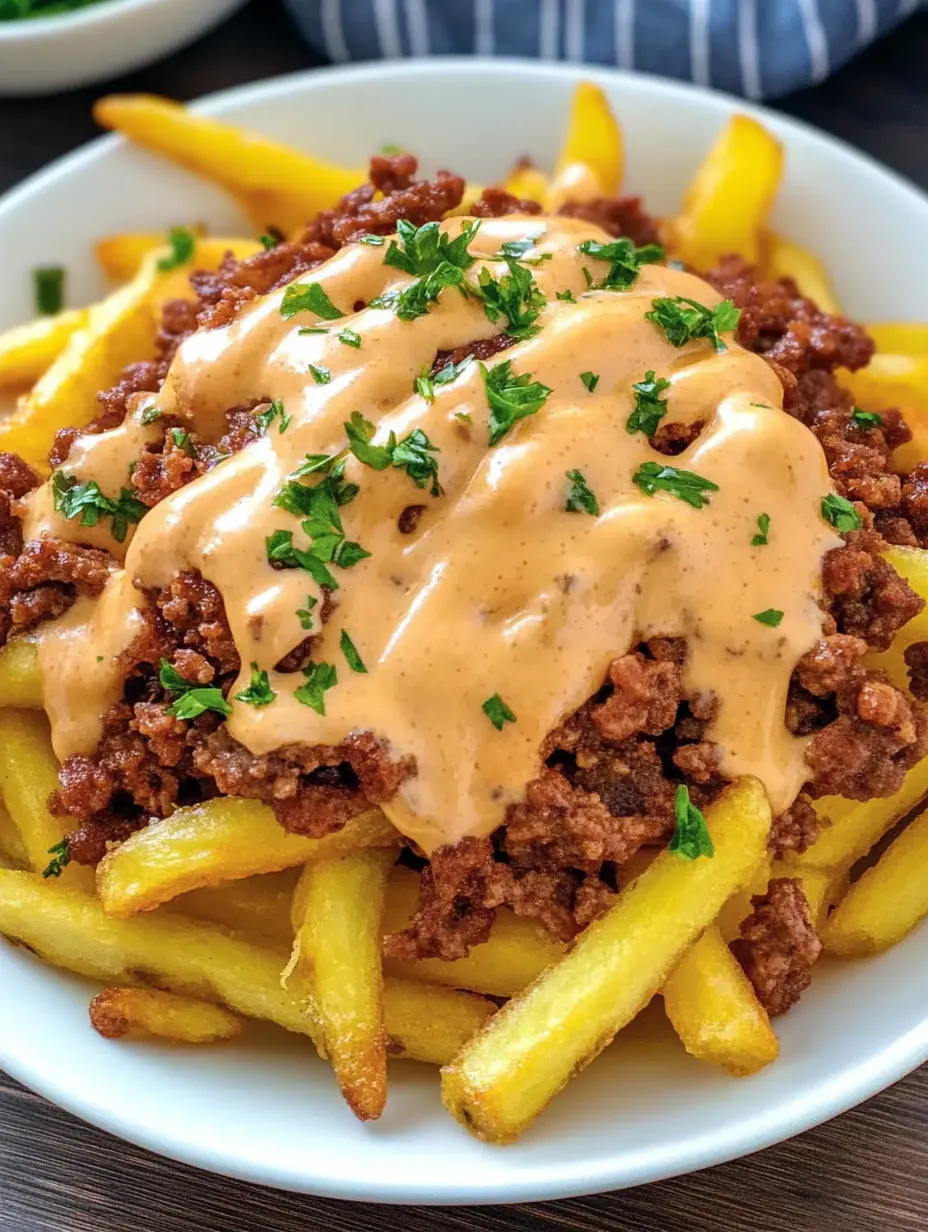 Loaded Fries with Beef and Cheese – Crunchy, Filling and Super Cheesy
