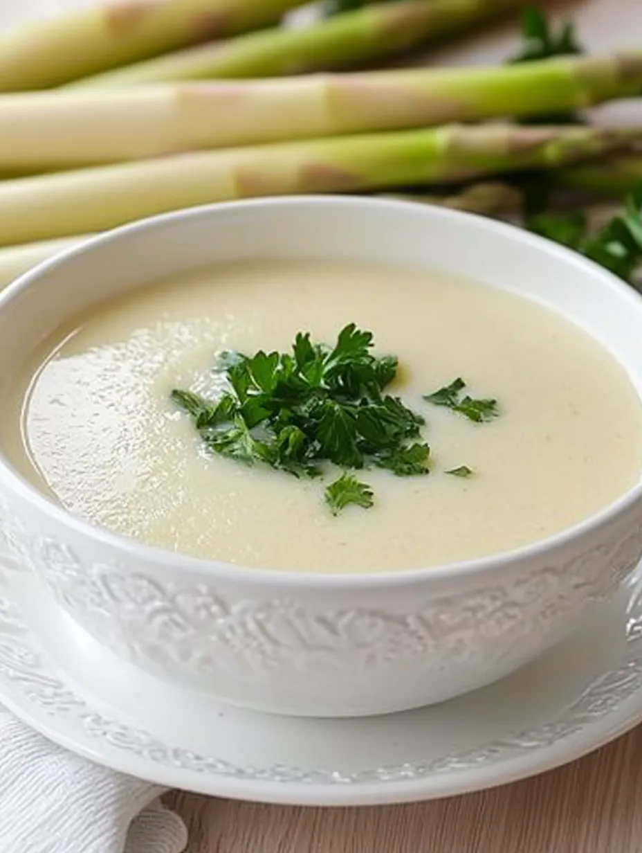 Classic Asparagus Cream Soup – Velvety, Aromatic and Simply Delicious