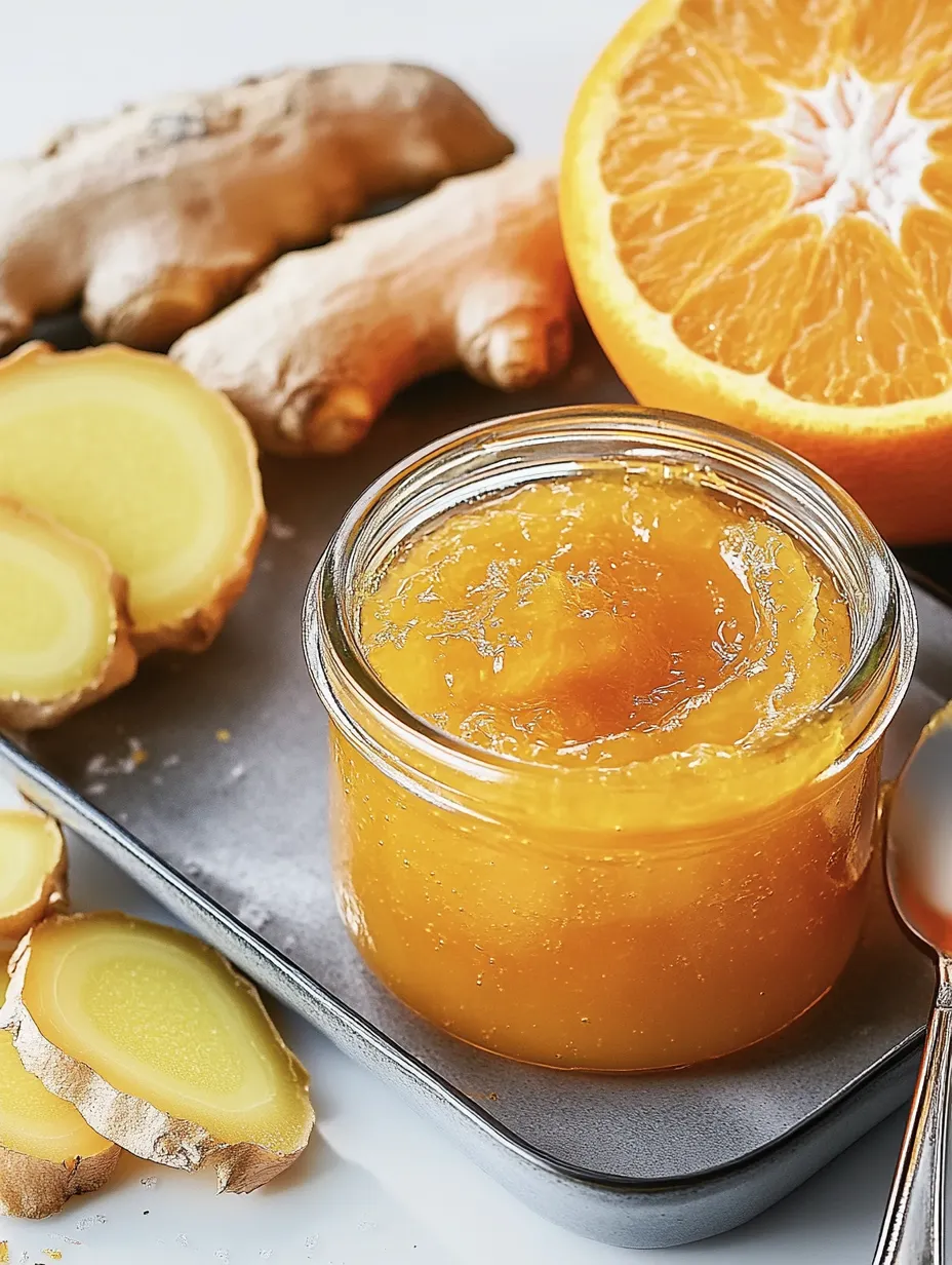 Orange-Ginger Marmalade – Fresh, Citrusy and Pleasantly Spicy