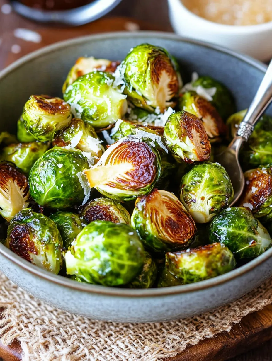 Crunchy Brussels Sprouts Snack from the Air Fryer