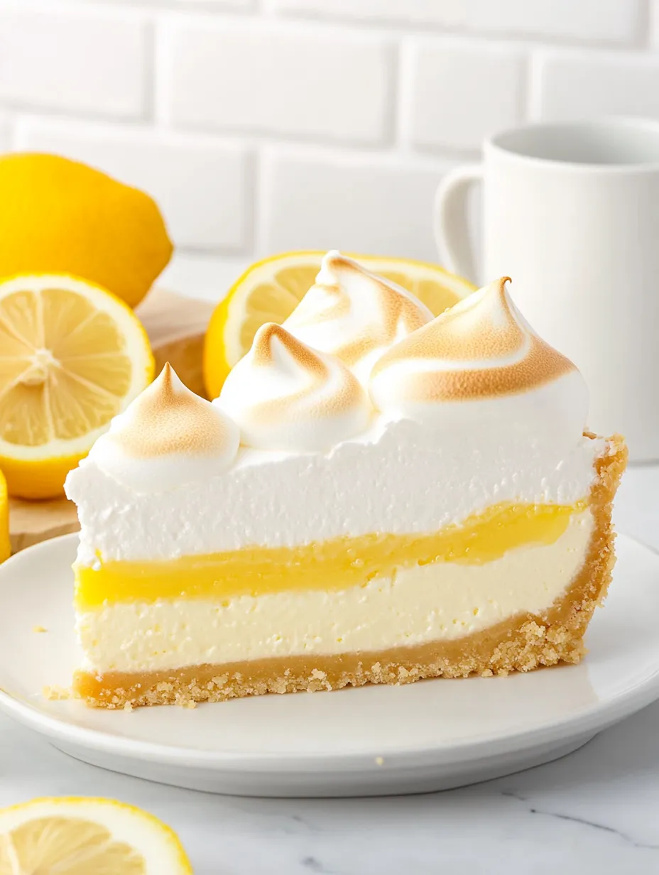 Easy Lemon Meringue Cheesecake Recipe