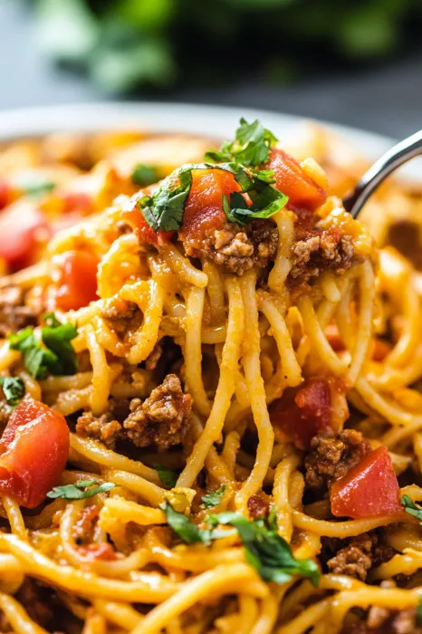 Taco Spaghetti Recipe