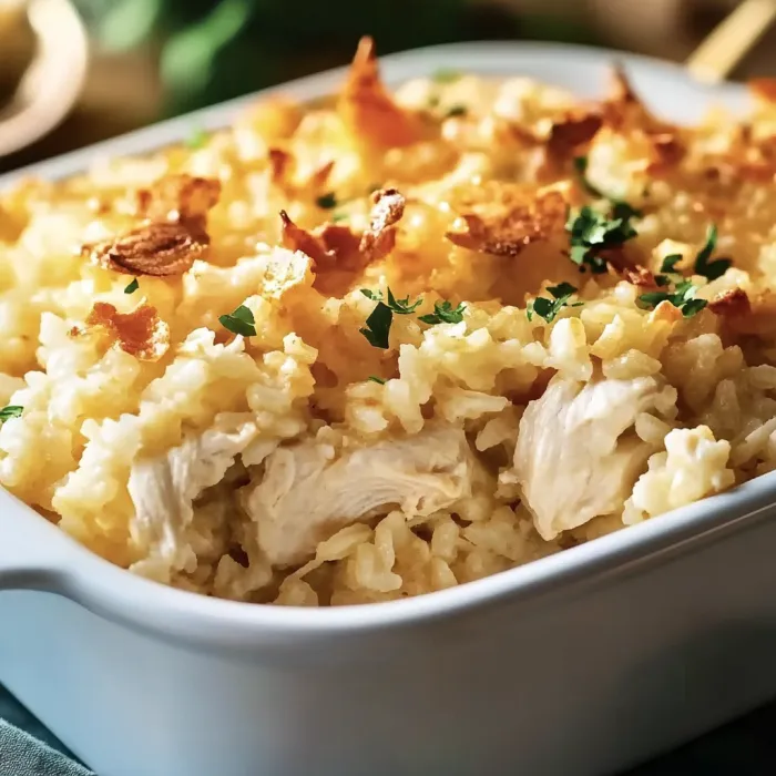 A bowl of rice and chicken.
