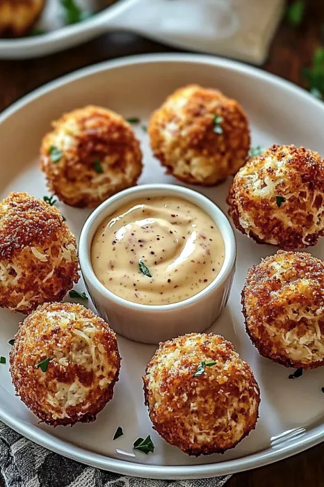 A bowl of cheese straws with a dipping sauce.