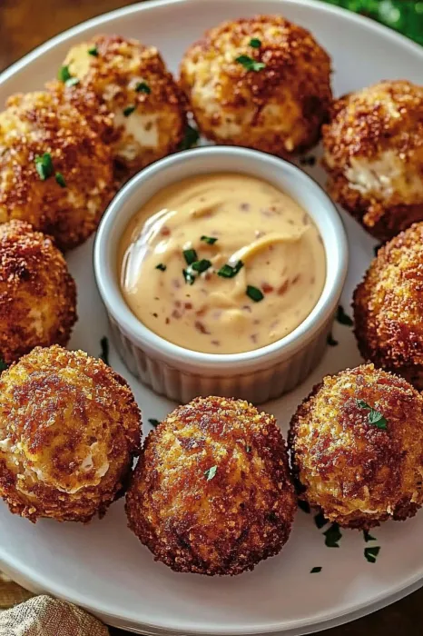 A bowl of cheese sticks with a dipping sauce.
