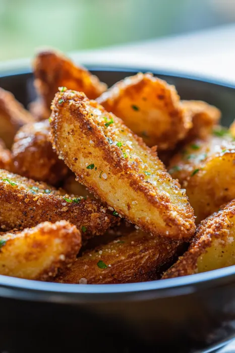 A bowl of fries.