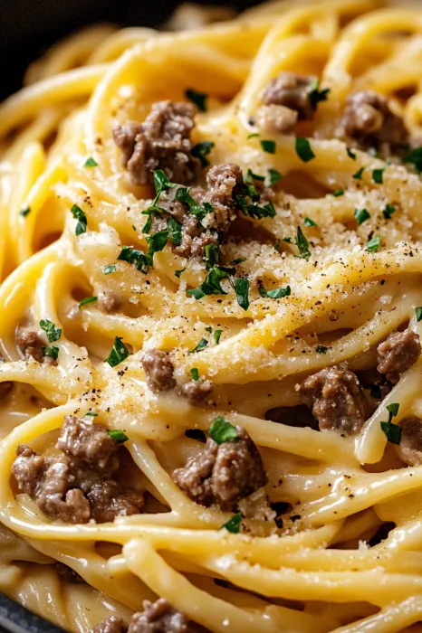 A plate of spaghetti with meatballs.