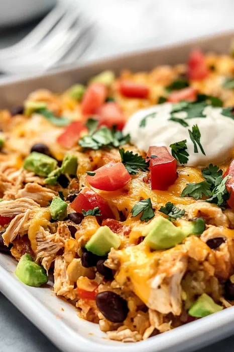 A dish of food with tomatoes and cheese.