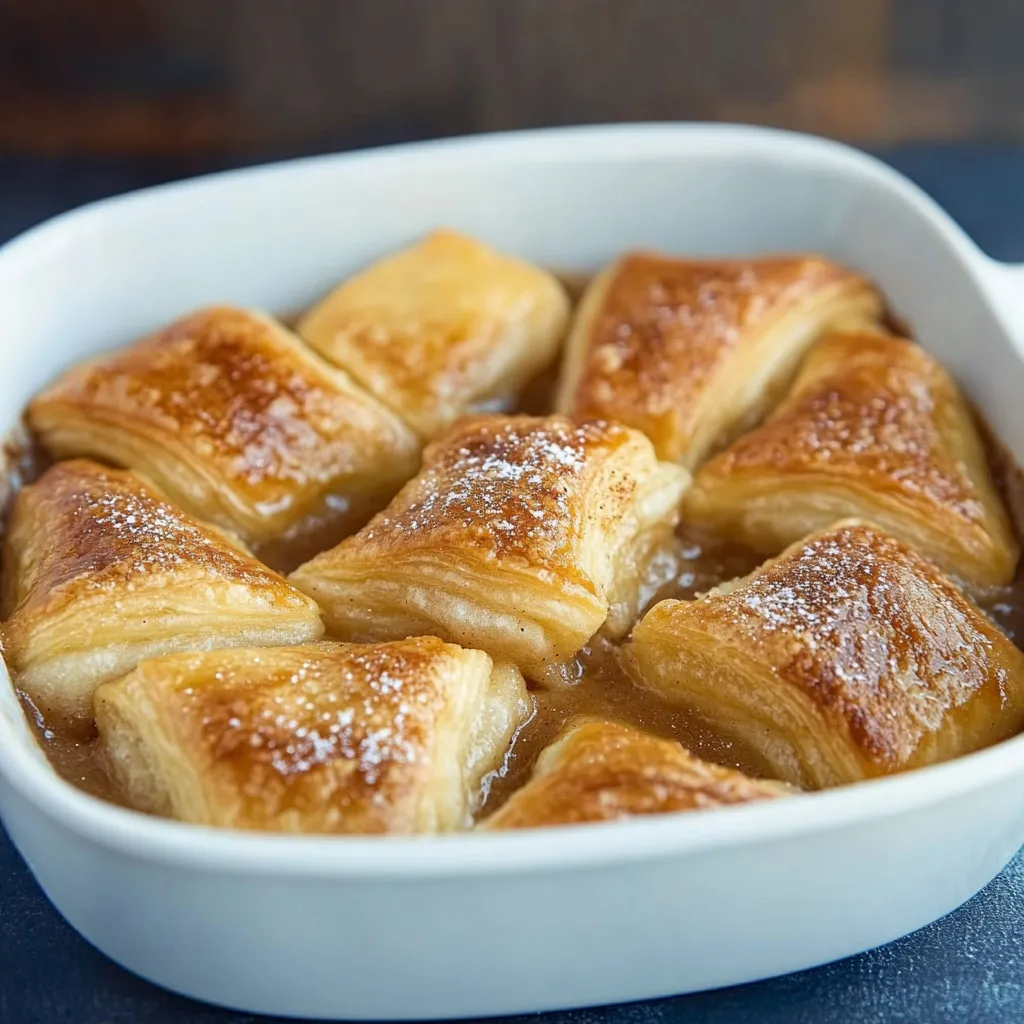 A cozy dish packed with soft, golden treats.