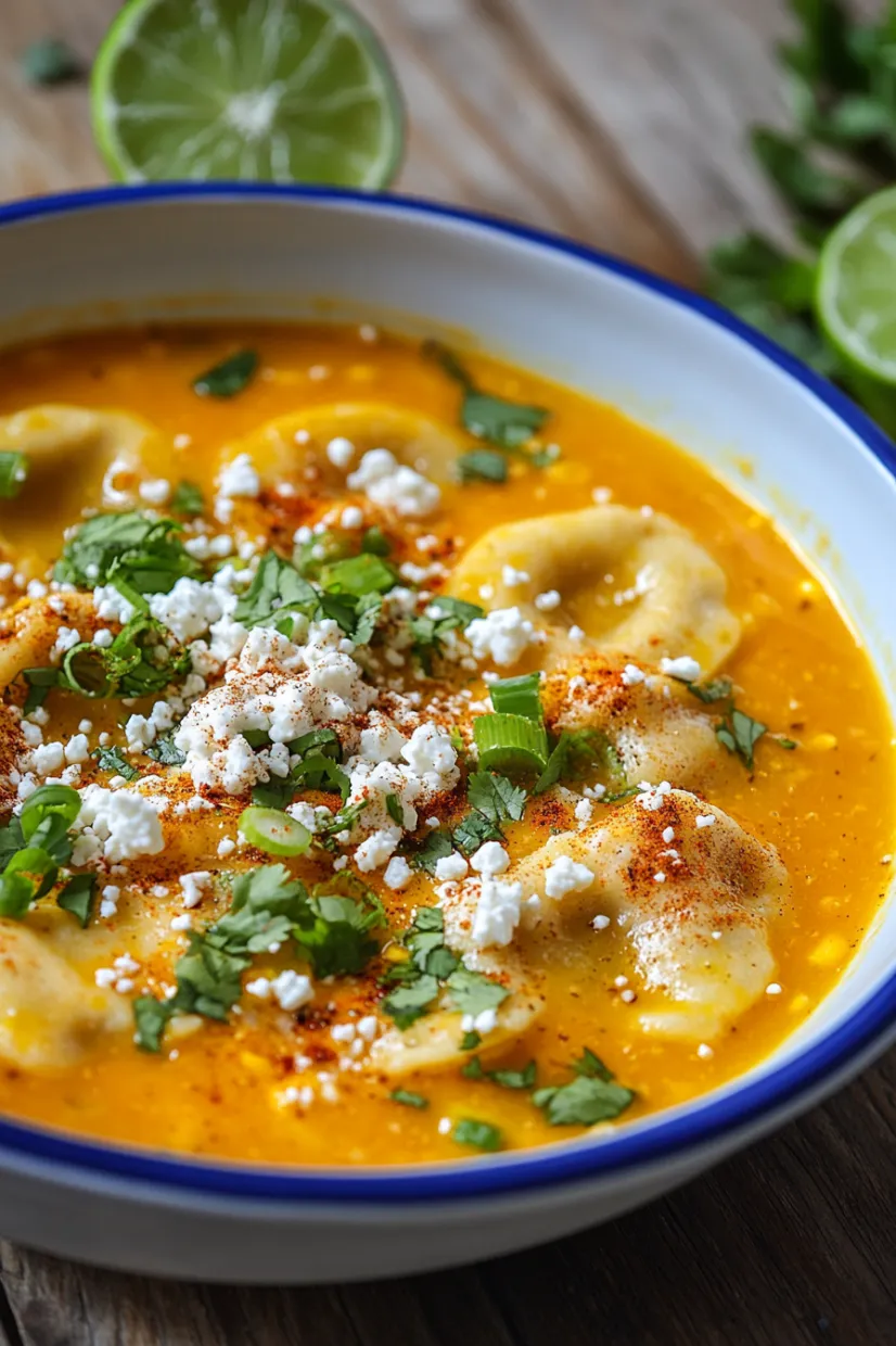 A bowl of soup with cheese and chili.