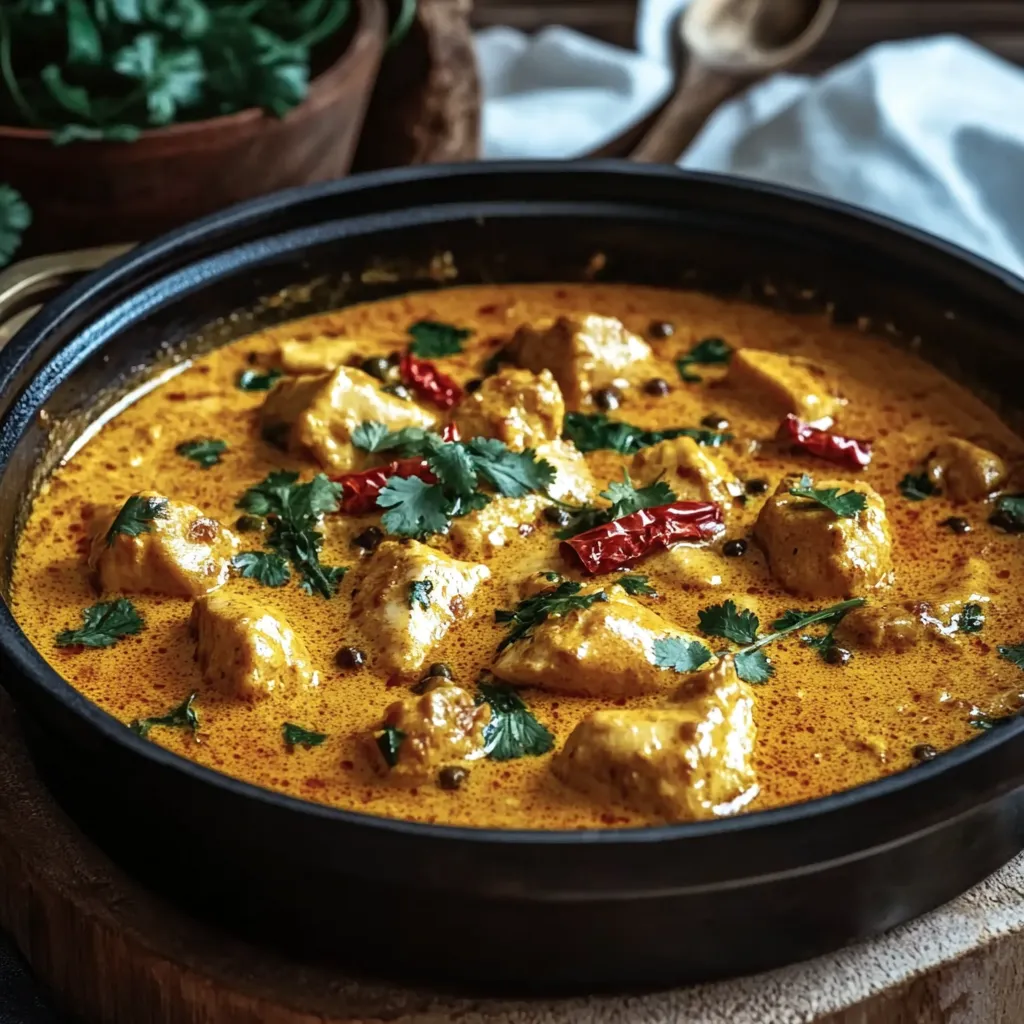 A bowl of food with a spoon in it.