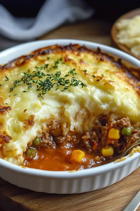 A bowl of food with a fork in it.
