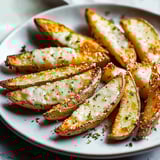 Baked Garlic Parmesan Potato Wedges